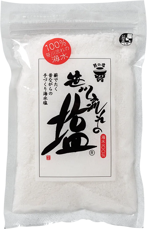 笹川流れの塩 200g